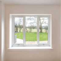 Vente en gros de fenêtres en verre pour maison Dernières fenêtres en verre trempé PVC français Fenêtres à battant Upvc