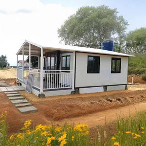 Cobertizo de almacenamiento de lujo para exteriores, casa pequeña, casa móvil expandible, casa prefabricada expandible de 20 pies y 40 pies - Product Image 5