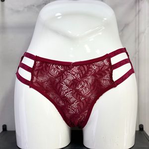 Tanga Sexy <span class=keywords><strong>de</strong></span> Encaje <span class=keywords><strong>de</strong></span> Terciopelo con Logotipo Personalizado Love Secret Letter, con Pedrería, Brillante, con Diamantes - Product Image 4