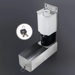 1000Ml 304 Thép Không Gỉ Thông Minh Treo Tường Tự Động Hồng Ngoại Cảm Biến Nước Rửa Tay Xà Phòng Lỏng Touchless Quả - Product Image 5