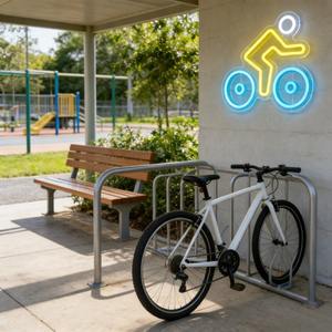 Enseigne néon USB pour cycliste, en acrylique, à intensité variable, pour club cycliste, magasin extérieur, décoration <span class=keywords><strong>de</strong></span> photomaton - Product Image 6