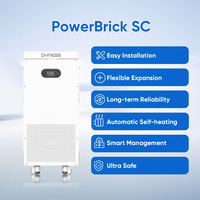 بطارية منزلية Dyness PowerBrick SC بسعة 16.076 كيلوواط ساعة و314 أمبير ساعة من نوع LiFePO4، نظام تخزين طاقة شمسية قابل للتوسعة حتى 803.84 كيلوواط ساعة