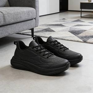 Best-selling Black Men's Casual Sports Shoes Plus-size Lace-up <strong>Sneakers</strong> Light Weight Spring Summer Autumn Winter - Product Image 5
