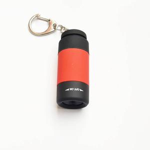 2025 Xách Tay Mini Cá Nhân Keychain Linterna USB Remargable Pocket Torch Ánh Sáng Đèn Siêu Sáng Nhiều Màu Mini Đèn Pin - Product Image 4