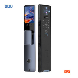 Kk nhôm sinh trắc học khóa antipeeping tính năng vân tay Palm Tĩnh Mạch Nhận dạng khuôn mặt bàn phím cảm ứng cho cửa thép an ninh nhà - Product Image 1