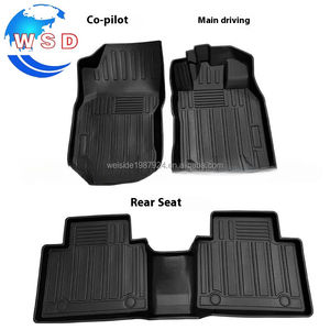 แผ่นรองพื้นรถยนต์ WSD กันน้ำ กันลื่น TPE 3 มิติ สำหรับ <span class=keywords><strong>Nissan</strong></span> <span class=keywords><strong>X</strong></span>-<span class=keywords><strong>TRAIL</strong></span> T32 ปี 2014-2021 พวงมาลัยขวา ชุดเต็ม 3 ชิ้น สำหรับตกแต่ง<span class=keywords><strong>ภายใน</strong></span>รถยนต์ - Product Image 3
