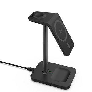 Estación de Carga Inalámbrica 3 en 1 Qi2, Soporte de Carga Rápida Magnético Plegable para iPhone, Apple Watch y AirPods, Base de Carga de Viaje de 15W - Product Image 2