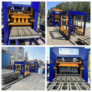 Fabrik-Preis QT8-<span class=keywords><strong>15</strong></span> voll automatischer Betonblock, der Maschine hohlen Zement block ziegel herstellt, der Maschinen linie herstellt - Product Image 6