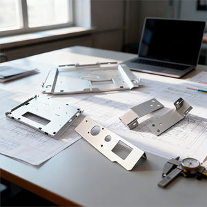 स्टील एल्यूमीनियम शीट धातु निर्माण और वेल्डिंग शीट मेटल वर्क केस पार्ट्स शीट धातु काम करता है - Product Image 3