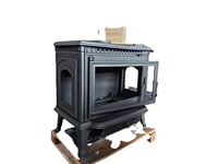 Poêle à bois en fonte Hebei SHENGRI, poêle à bois antique, chauffage au bois, foyer