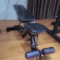 Banc de musculation pliable multifonctionnel de style nouveau, réglable en poids, pour salle de sport, club, L32
