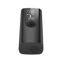 Nouvelle Pompe à Air Portable Intelligente Sans Fil 2024 12V Avec Manomètre & Lumière LED, Gonflage Plus Rapide, Banque d'Alimentation