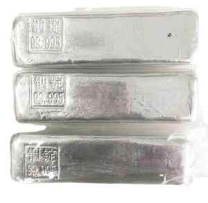 سبائك إنديوم رقائق معدنية عالية النقاء في قضبان العناصر - Product Image 2