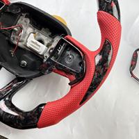 Volant en cuir de style sport personnalisé pour Dodge Challenger Charger Durango Hellcat Jeep Grand Cherokee LED en fibre de carbone