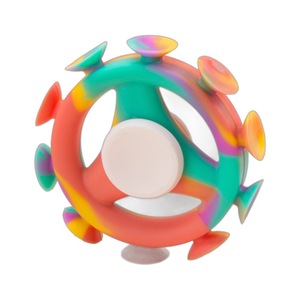 Kean – fléchettes à ventouse en silicone, Fidget Spinner, couleurs mélangées, jouet portable pour enfants de 5 à 7 ans, unisexe - Product Image 3
