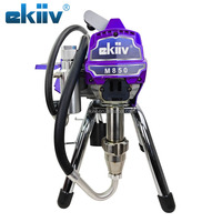 Pulvérisateur de peinture électrique sans air 3200W avec moteur sans balais certifié CE, machine de pulvérisation haute pression pour entrepreneurs en construction