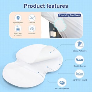 Almohadillas Absorbentes Desechables para <span class=keywords><strong>Axilas</strong></span>, Almohadillas Absorbentes de Sudor para <span class=keywords><strong>Axilas</strong></span> - Product Image 3