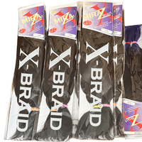 Fournisseurs Dropshipping Perruques Synthétiques 180g 48 Pouces Cheveux à Tresser Pré-étirés Fibres en Vrac pour Cheveux Africains Extensions Synthétiques