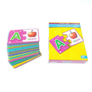 Jouets éducatifs personnalisés pour enfants : Cartes <span class=keywords><strong>de</strong></span> puzzle, apprentissage des lettres, puzzles, cartes flash/cartes cognitives, jeux <span class=keywords><strong>de</strong></span> société - Product Image 4