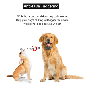 Wiederauf ladbare Bark Collar Dogs mit Shock Anti Bark <span class=keywords><strong>Dog</strong></span> <span class=keywords><strong>Barking</strong></span> Control Collar <span class=keywords><strong>Device</strong></span> - Product Image 2