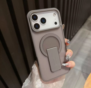 Funda GSCASE Mate Translúcida de TPU y PC con Soporte Invisible de Lujo para iPhone 12 13 14 15 16 17 y para <span class=keywords><strong>Samsung</strong></span> S25 - Product Image 4