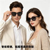 Lunettes Intelligentes Multifonctions IA HY-ws16 Chine Noir Mat Verres PC à Encre Musique Traduction Multilingue