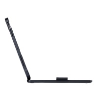 Casing Keyboard Plastik OEM ODM 360 Derajat Dapat Diputar Dengan Touchpad RGB Backlit untuk iPad