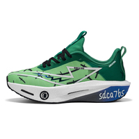Nouvelles Chaussures de Course 2026 en Plaque de Carbone de Haute Qualité, Modèle Couple, Élégantes et Uniques, en Maille Popcorn, Baskets de Sport Décontractées à Lacets