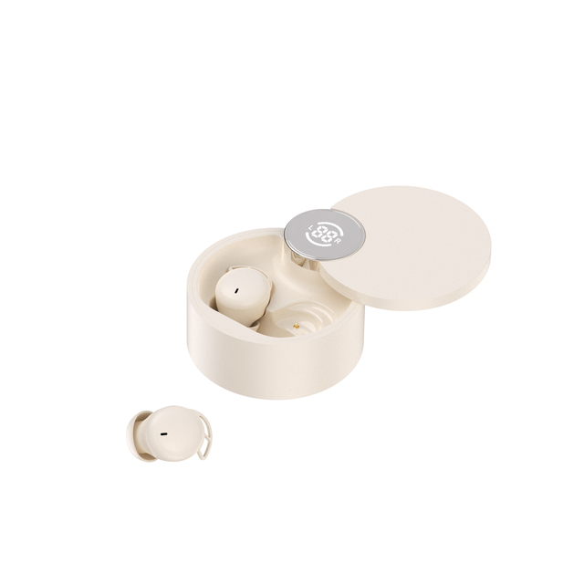 Mini TWS Earbuds with LED Display Touch Control & Reverse Charging for 5.4 up to 5 Hours Playtime for Sleeping