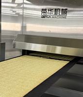 Ligne de production de biscuits industrielle multifonctionnelle Wenva, contrôlée par PLC, avec laminoir à pâte en acier inoxydable 304 et four de cuisson