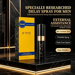 Dedicati alla Qualità, Spray Ritardante per Uomini, Concentrato da 8ml, Protezione a Lunga Durata Senza Efficacia Anestetica - Product Image 1