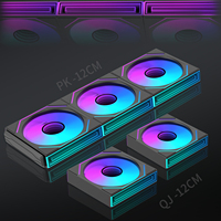 Ventilador ARGB Lovingcool Splicing Building Blocks de 120 mm para Caja de Computadora, Ventiladores de Refrigeración Coloridos para Gamers, Enfriador de CPU, Radiador de PC, Ventiladores para Procesador