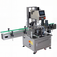 Automatische afsluitmachine voor flessen met servomotor voor vloeistofvulling, voedingsmiddelen, dranken en cosmetica verpakkingslijn