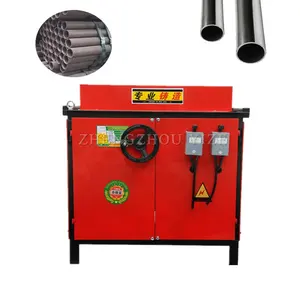 Square Tube Round Pipe Polishing Machine Metal Iron Rust Remover Rebar Derusting Machine Electric Stainless Steel Outer Polish