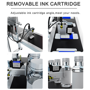 New Upgrade 7inch Touch Screen 12.7mm Label Date Industrial Inkjet Printer Pharmaceutical Products - Product Image 5