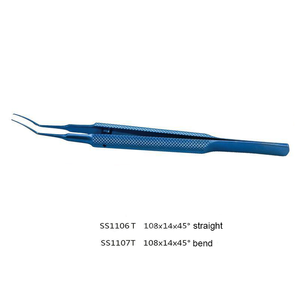 คีมปากเล็กไมโครแคปซูลเฮกซิสที่มีร่องกันลื่นเครื่องมือผ่าตัดขนาดเล็กมุมฉากที่45 ° - Product Image 6