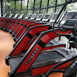 Cinta de Correr Comercial Estable con Amortiguación de Impactos, Banda de Correr Ancha, Dos Estilos de Superficie Opcionales, Rango de Velocidad de 1-20 KM/H, Fitness Comercial - Product Image 4