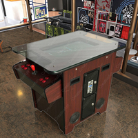 Usine 22 pouces 60 en 1 cerise classique Cocktail Arcade table vidéo Machine de jeu à pièces pour le divertissement à domicile