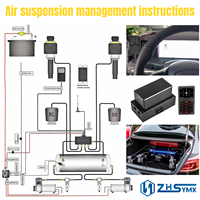 Système de gestion de suspension pneumatique universel multifonction Lompard pour kit de levage pneumatique Benz Lexus