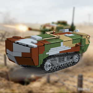 Vente en gros de kits de modèles militaires miniatures de chars français Saint Chamond de la dernière période de la Première <span class=keywords><strong>Guerre</strong></span> mondiale à l'échelle <span class=keywords><strong>1</strong></span>/35, ensembles de blocs de construction - Product Image 3