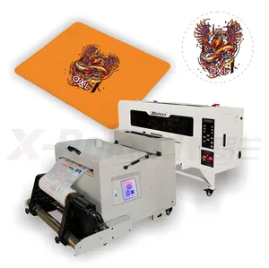 Super professional a3 dtf printer with vibrating screen and dryer thermal transfer t-shirt garment color printing