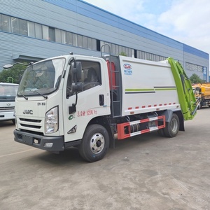 Camion compacteur de déchets JMC, capacité de 5 à 10 tonnes, alimenté au diesel, pour la collecte et le recyclage des déchets - Product Image 2