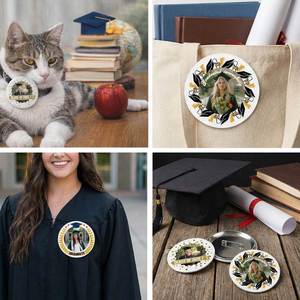Insignias de Metal Personalizadas al por Mayor, Insignias Conmemorativas con Temática de Graduación para Estudiantes y Profesores, para Fiestas y Uso Promocional - Product Image 4