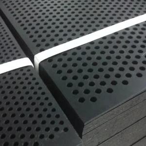 Lastra in PVC Rigido Decorativo Perforato Nero da Mao <span class=keywords><strong>Ou</strong></span> - Product Image 3