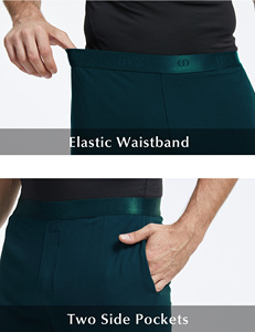 <b>Men's</b> Bamboo Fiber <b>Lounge</b> <b>Shorts</b> Solid Color Casual Sleepwear Breathable Home Wear Summer In-Stock Ready To Ship - Product Image 5