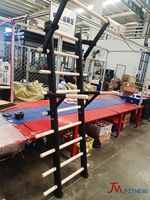 Équipement de gymnastique à domicile chargé par broche câble de musculation croisé rack de puissance formateur multifonctionnel smith machine