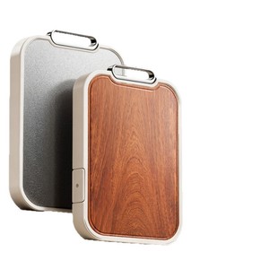 Ebony Wood Cutting Board Rectangle Solid Wood Antibacterial Kitchen Use - Product Image 3