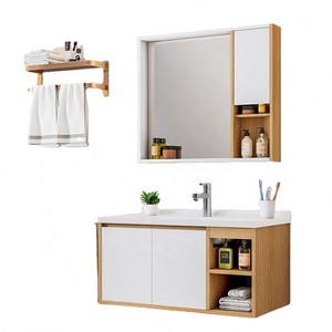 Espejo <span class=keywords><strong>de</strong></span> armario <span class=keywords><strong>de</strong></span> baño para baño, Material <span class=keywords><strong>de</strong></span> tablero <span class=keywords><strong>de</strong></span> partículas, diseño moderno - Product Image 1