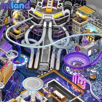 Équipements de terrain de jeux intérieur haut de gamme, centre de jeux interactifs personnalisés pour enfants, projets commerciaux pour centres commerciaux