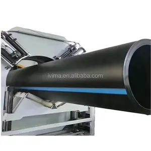 Ivima 고효율 폴리에틸렌 플라스틱 PE 튜브 만들기 기계/HDPE 파이프 생산 라인 가격